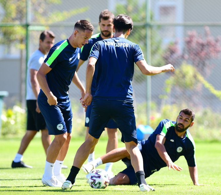 Konyaspor yeni sezon hazırlıklarını sürdürdü
