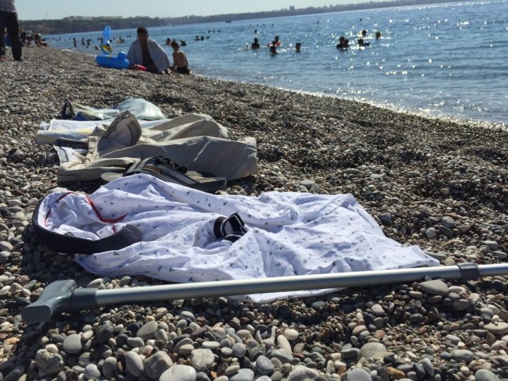 Geriye bastonu ve kıyafetleri kaldı! 85 yaşındaki adam denizden çıkamadı