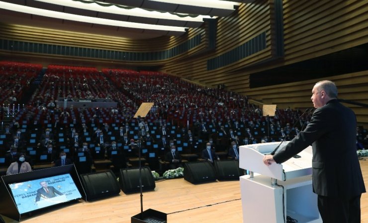 Cumhurbaşkanı Erdoğan  İBB'nin çöp dağları ve Haliç'i örnek gösterdi! Çöp dağlarıyla almıştık!