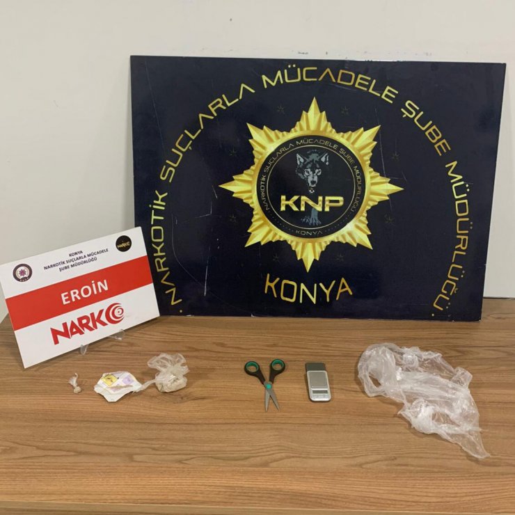 Konya'da uyuşturucu operasyonu! 8 kişi gözaltına alındı