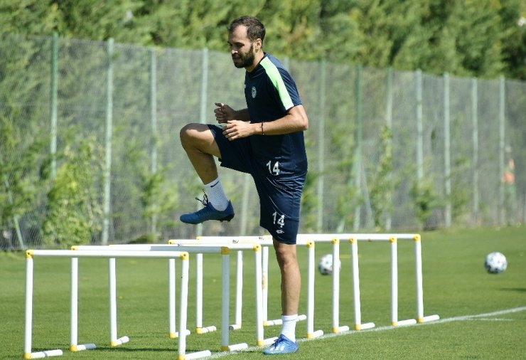 Konyaspor çabukluk çalışması yaptı