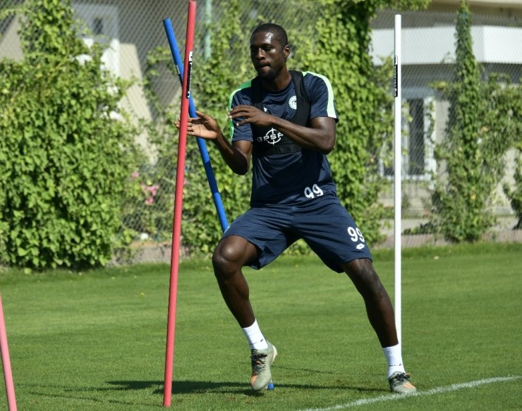 Konyaspor çabukluk çalışması yaptı