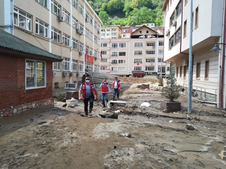 Aile Çalışma ve Sosyal Hizmetler Bakanlığı ekipleri Giresun'da