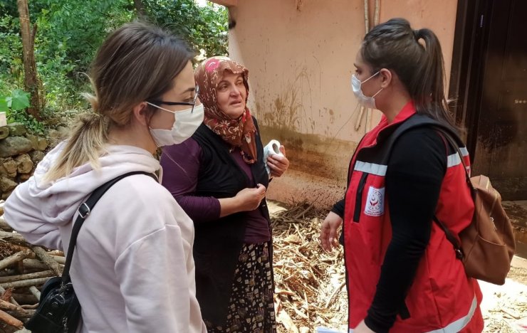 Aile Çalışma ve Sosyal Hizmetler Bakanlığı ekipleri Giresun'da