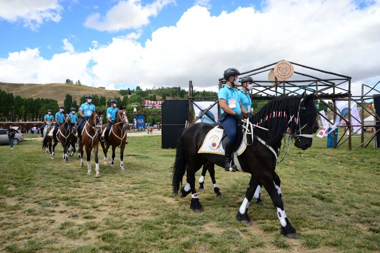 Nevşehir'in atlı birlikleri Malazgirt Zaferi etkinliklerinde