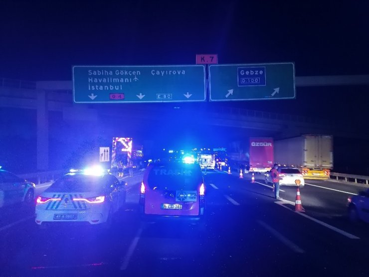 TEM Otoyolu’nda feci kaza! 3 ölü 2 yaralı