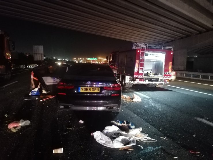 TEM Otoyolu’nda feci kaza! 3 ölü 2 yaralı