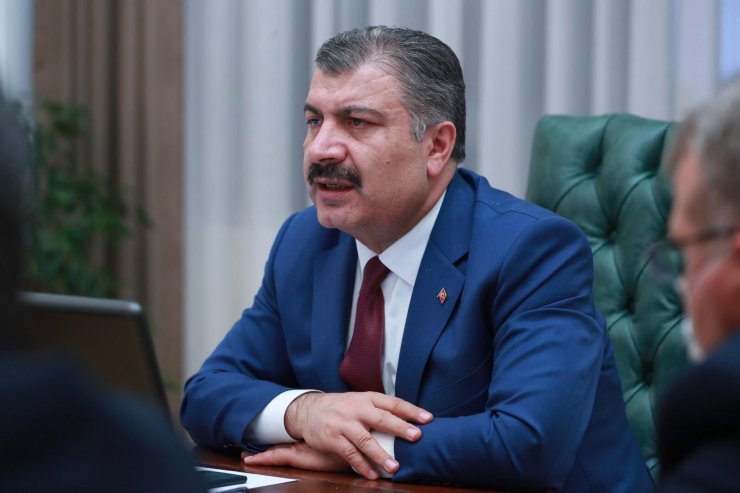 Sağlık Bakanı Koca 6 ilin sağlık müdürüyle il değerlendirme toplantısı yaptı