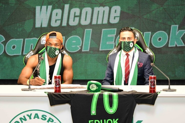 Konyaspor Nijeryalı forvet Eduok’u kiraladı