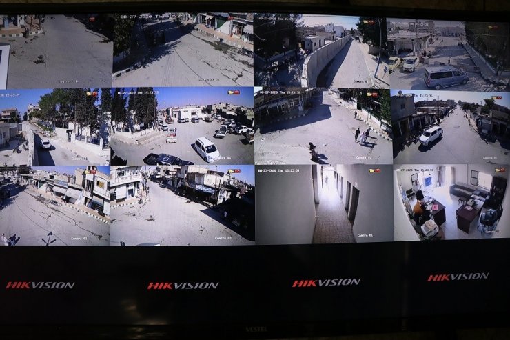 Barış Pınarı bölgesi kameralara gözetleniyor