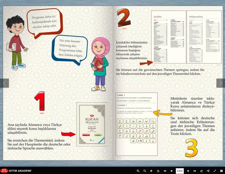 DİTİB'den çevrimiçi Türkçe ve Almanca Kur'an-ı Kerim öğrenme programı