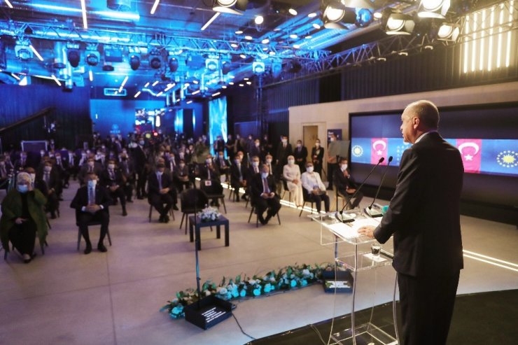 Erdoğan: Türkiye küresel bir üretim ve teknoloji merkezi haline dönüşecek