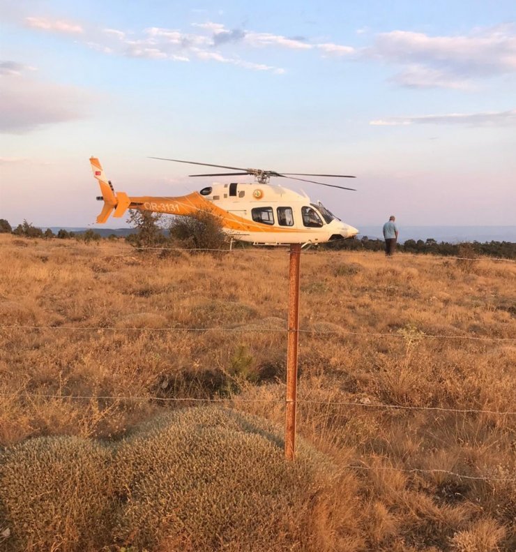 Ankara’daki orman yangınına 2 uçak 6 helikopter 127 arazöz 8 dozer ve 650 personel müdahale ediyor