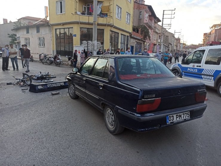 İki saat önce aldığı 0 km motosikletiyle kaza yapan 16 yaşındaki genç ağır yaralandı