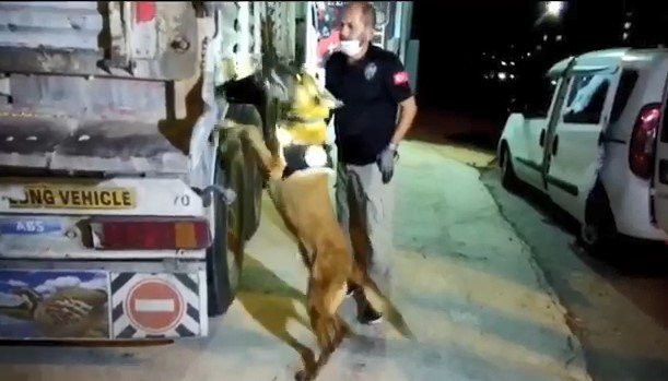 Mısır yüklü tırda 132 kilo 800 gram eroin ele geçirildi