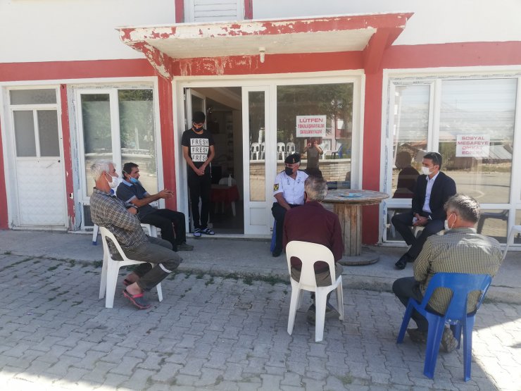 Konya Derebucak'ın yeni kaymakamı Durak Çamlık Pınarbaşı ve Göynem'de vatandaşlarla buluştu