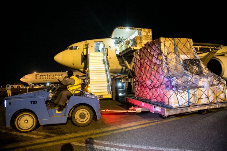 Türk Kızılay ve Katar Kızılayının tıbbi yardımları Sudan'a ulaştı