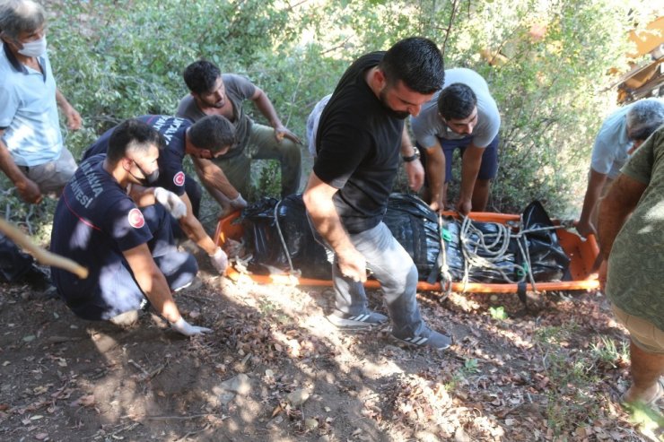 İş makinesi 500 metreden aşağı yuvarlandı! Operatör öldü