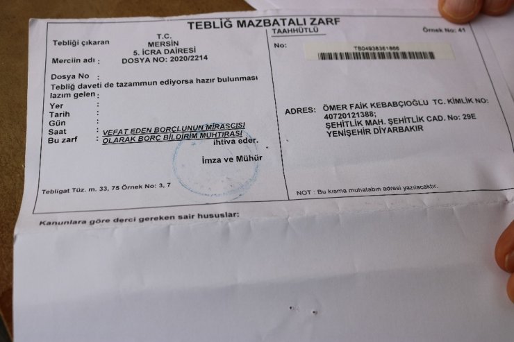 Emekli polis şokta! 36 yıl önce boşandığı Konyalı eşinin tüm borcu üstüne kaldı