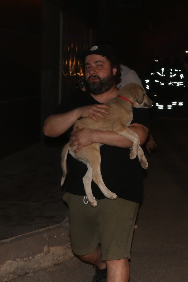 Ayakkabı fabrikasında yangın!