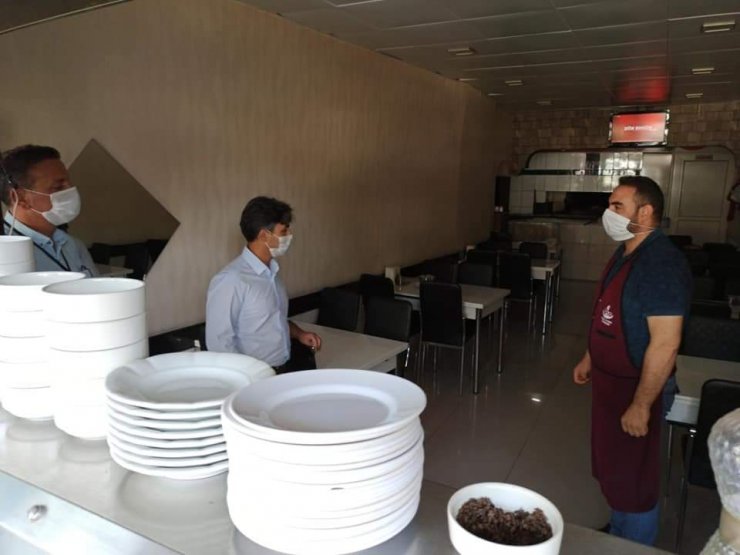Konya Seydişehir'de 'Sağlık için hepimiz için' denetimleri