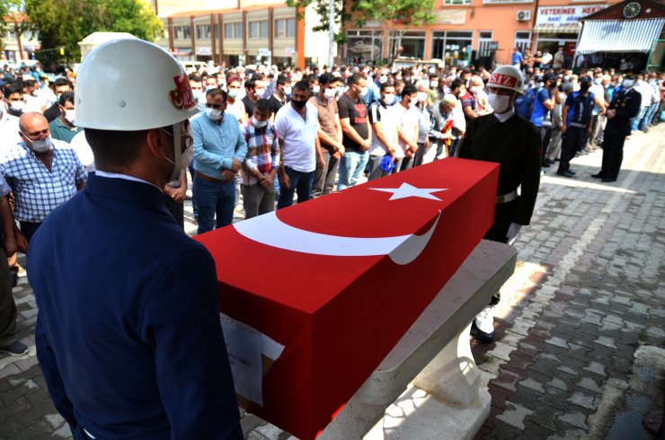 Konyalı Asteğmen Mahmut Dağlı Ladik'te toprağa verildi