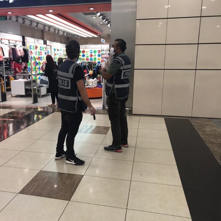 Vakası bol Konya'da polisin korona denetimlerinde yine ihlallere cezalar kesildi
