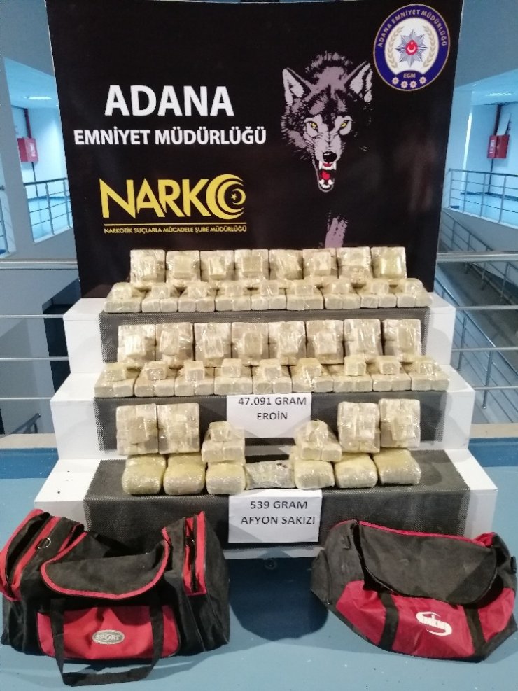 Fıstık kabukları arasında uyuşturucu sevkiyatı