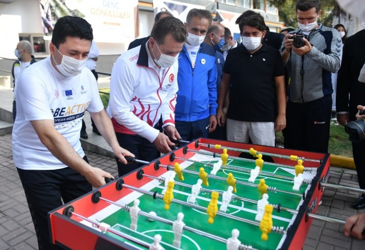 Avrupa Spor Haftası törenle başladı