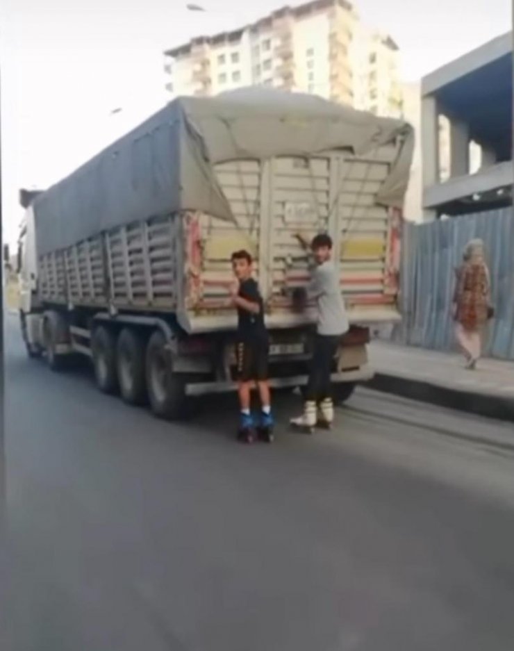 Batman’da patenli gençlerin tehlikeli yolculuğu