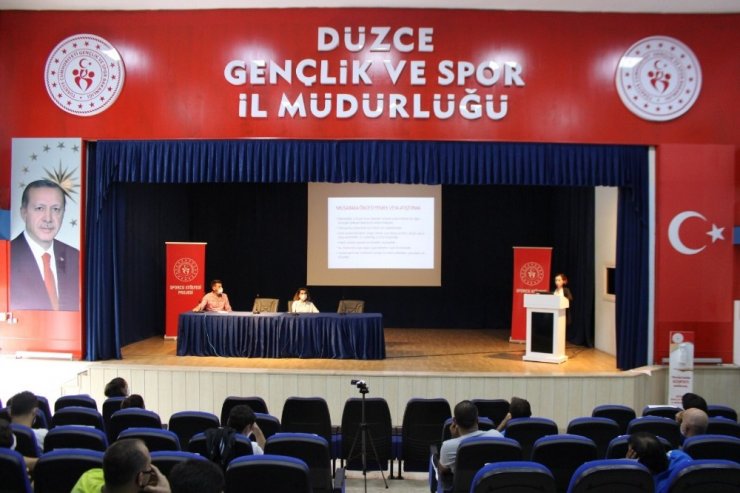 Sporcu atölyesi proje eğitimleri başladı