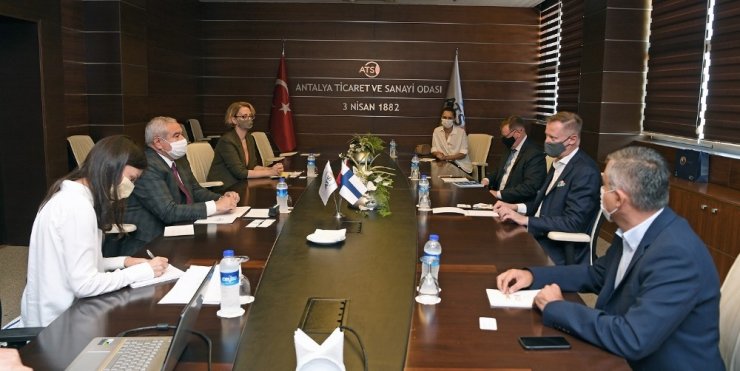 ATSO Başkanı Çetin’den Finli yatırımcılara Antalya daveti