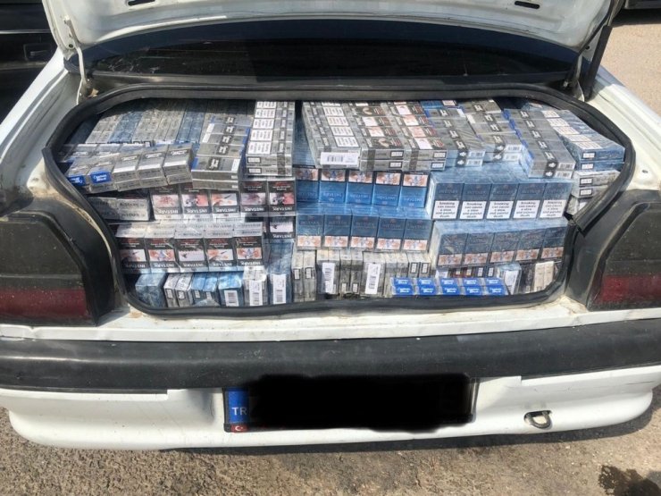 Gaziantep’te 4 bin 540 paket kaçak sigara ele geçirildi