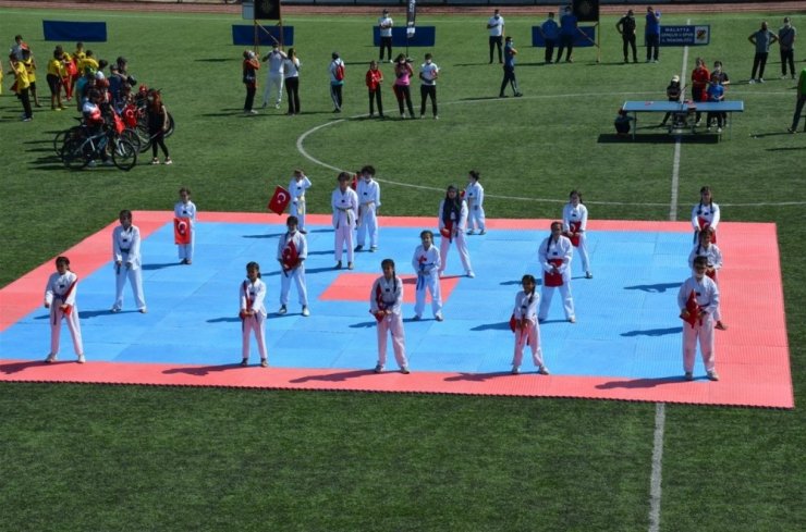 Avrupa Spor Haftası etkinliği açılışı ilgi gördü