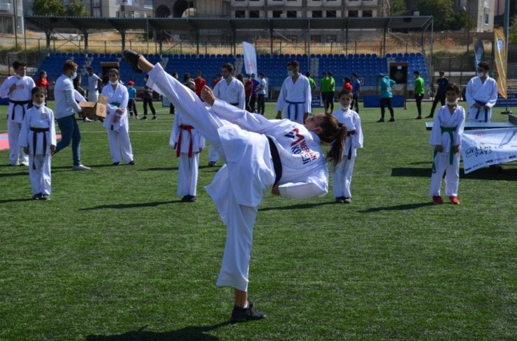 Avrupa Spor Haftası etkinliği açılışı ilgi gördü