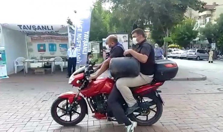 LPG’li araçta gaz kaçağı korkuttu