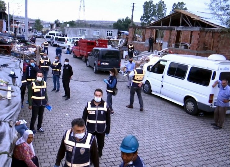 Samsun Emniyet Müdürlüğünden nefes kesen operasyon görüntüleri