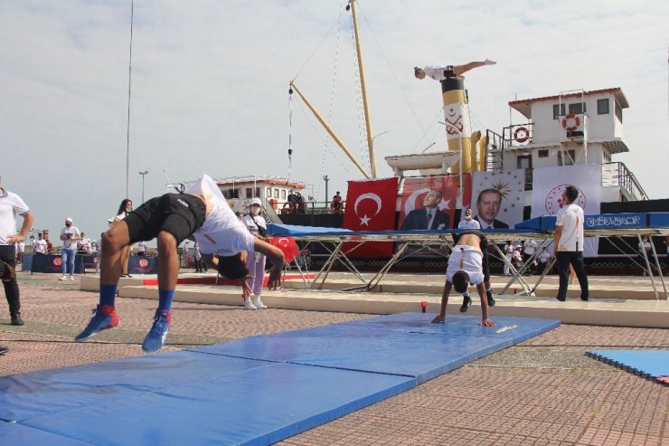 Samsun’da ’Ulusal Herkes İçin Spor ve Sağlık Günleri’ başladı