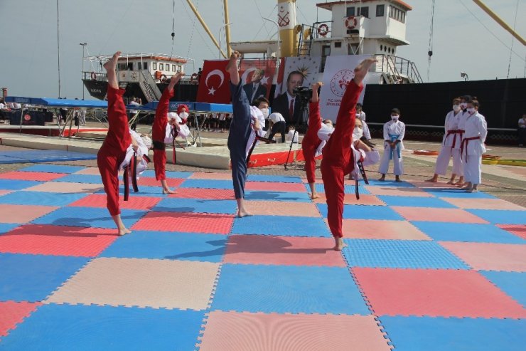 Samsun’da ’Ulusal Herkes İçin Spor ve Sağlık Günleri’ başladı