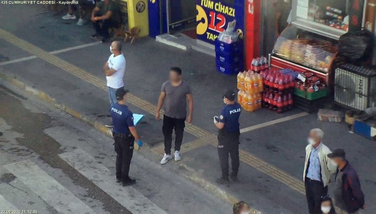 Tunceli’de maske ihlaline kameralı takip