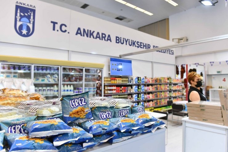 “Başkent Market” Türkiye Kooperatifler Fuarı’nda görücüye çıktı