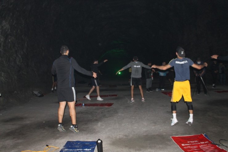 Tuz Mağarası’nın sporcular üzerindeki etkisi araştırılıyor