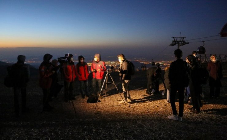 Büyükşehir’den gökyüzü tutkunlarına "Erciyes astro fotoğrafçılık" hizmeti