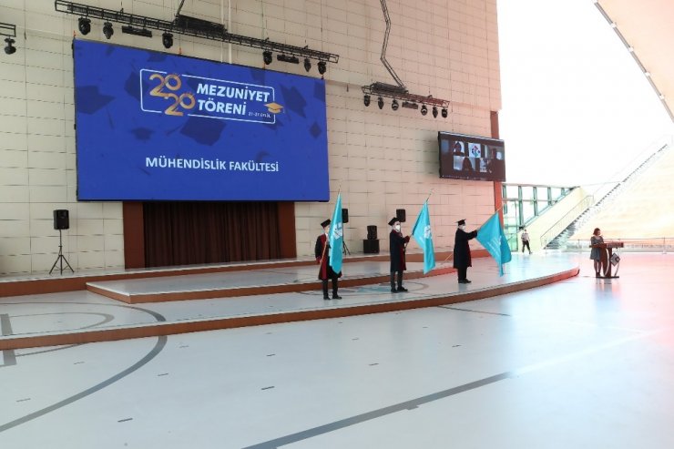 HKÜ’nün mühendisleri de uğurlandı