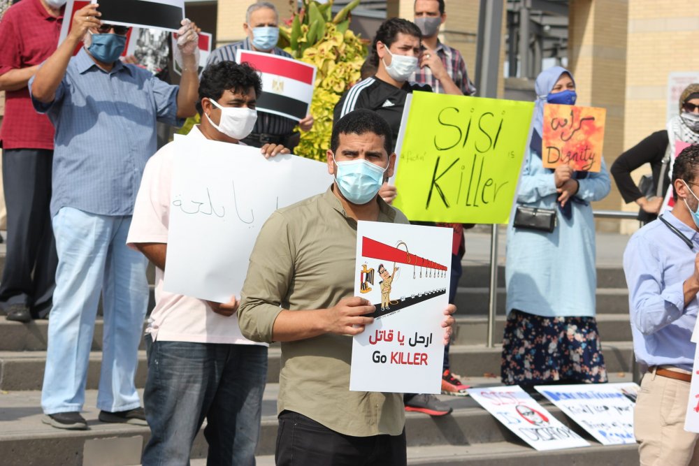 Kanada’da Mısır’daki eylemlere destek gösterileri