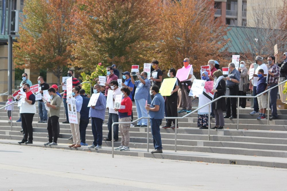 Kanada’da Mısır’daki eylemlere destek gösterileri