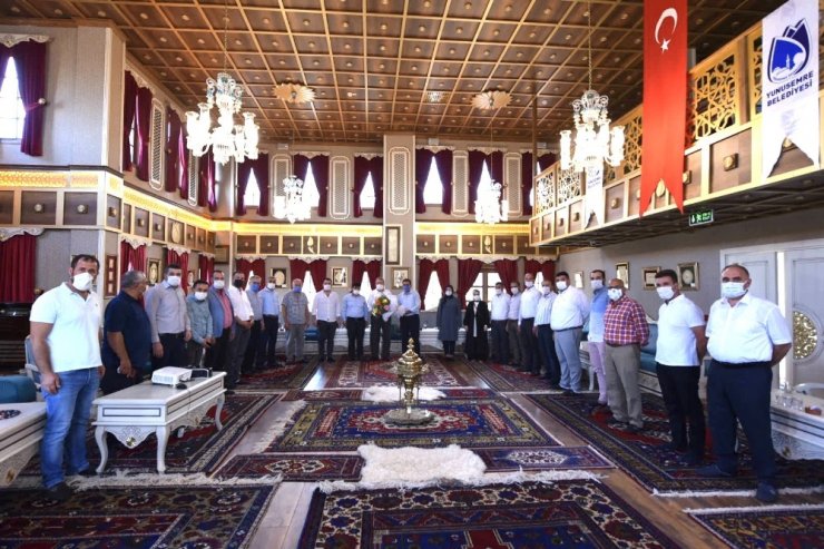 Başkan Çerçi AK Parti Yunusemre yeni ilçe yönetimini ağırladı