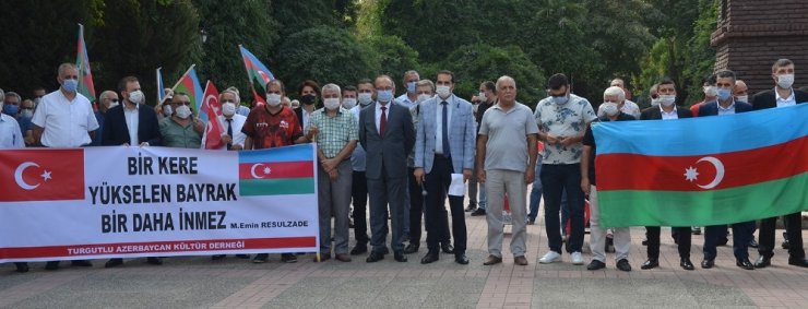 Kardeş ülke Azerbaycan’a Turgutlu’dan tam destek