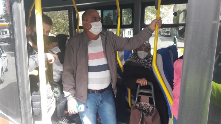 Fazla yolcu taşıyan toplu taşıma aracı şoförlerine ceza yağdı