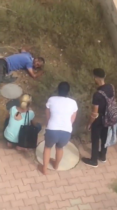 Antalya’da yüksekten düşen şahıs ağır yaralandı